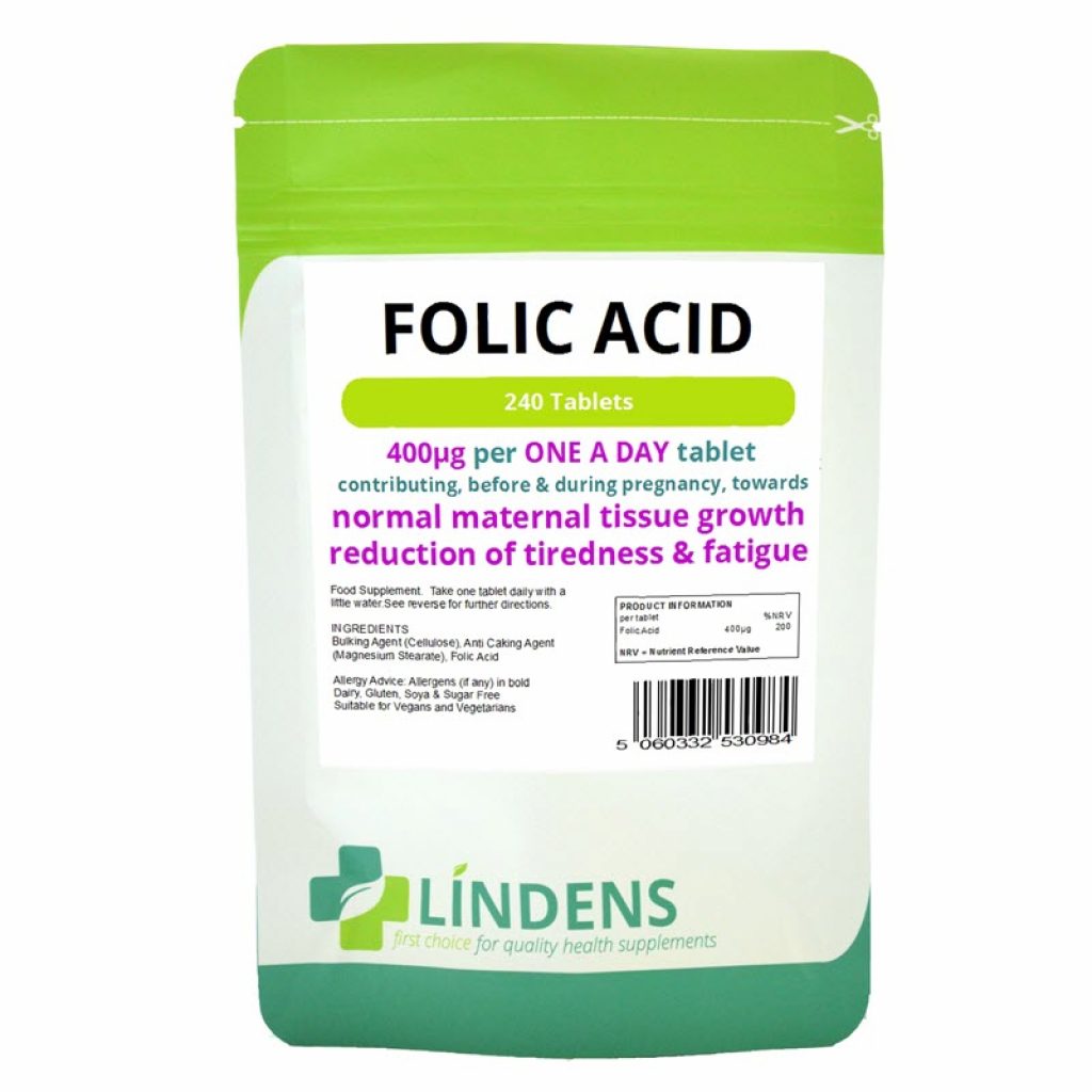folic acid 400 mcg